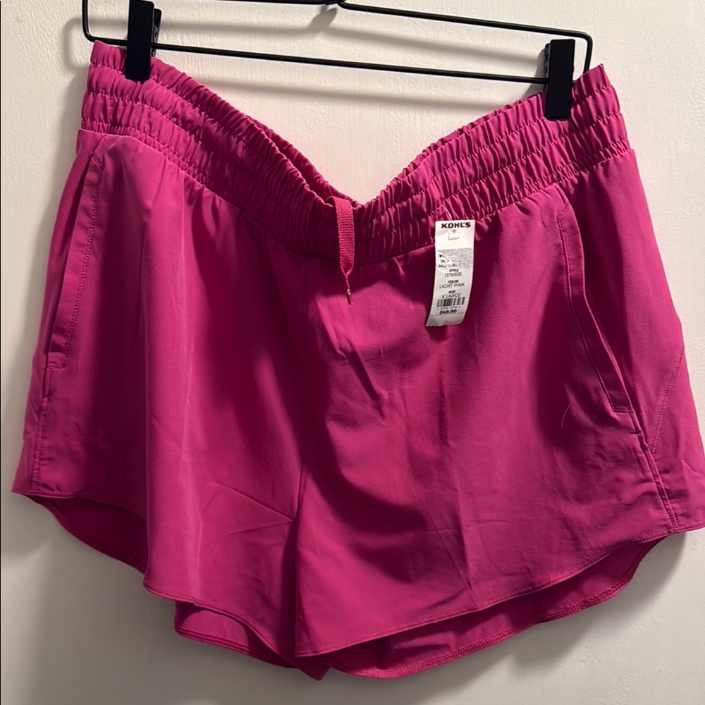 Under Armour Pink Athletic Shorts Lightweight Moisture-Wicking